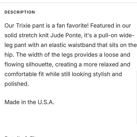 Jude Connally Trixie Ponte Pant - Picture 7 of 7